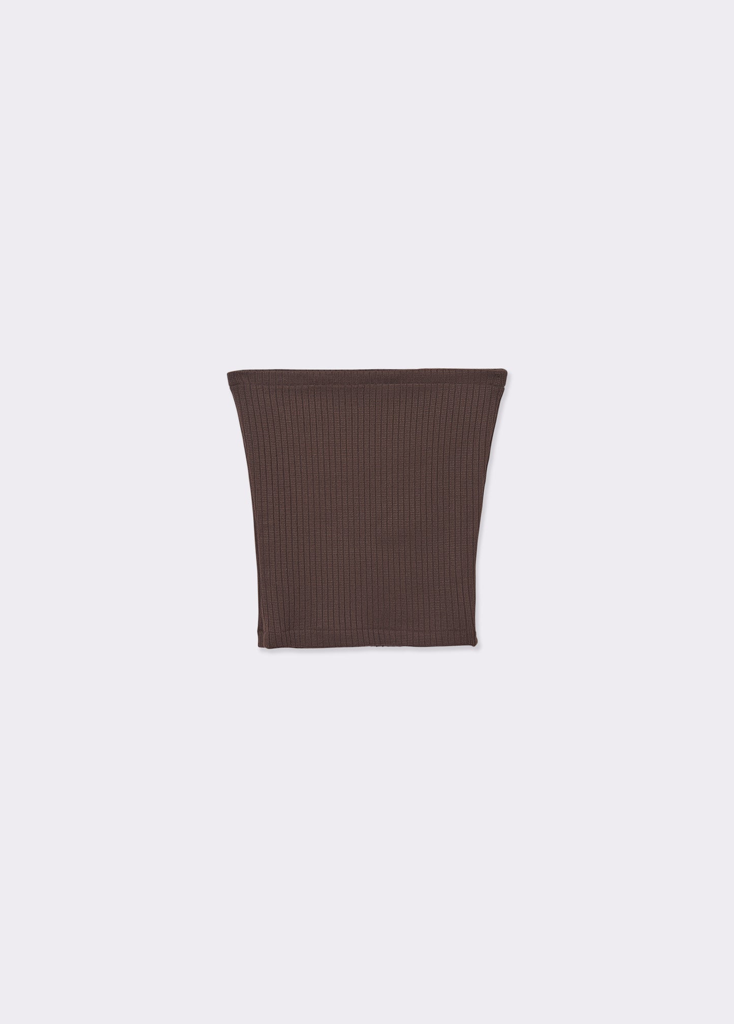 KNITTED BROWN TOP