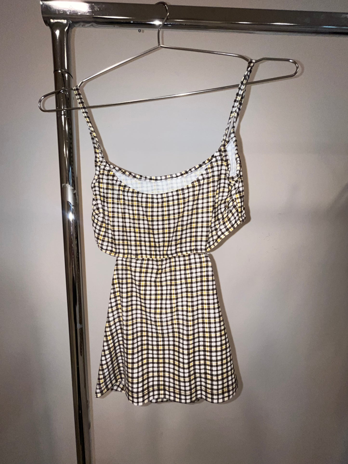 CHECKED TOP