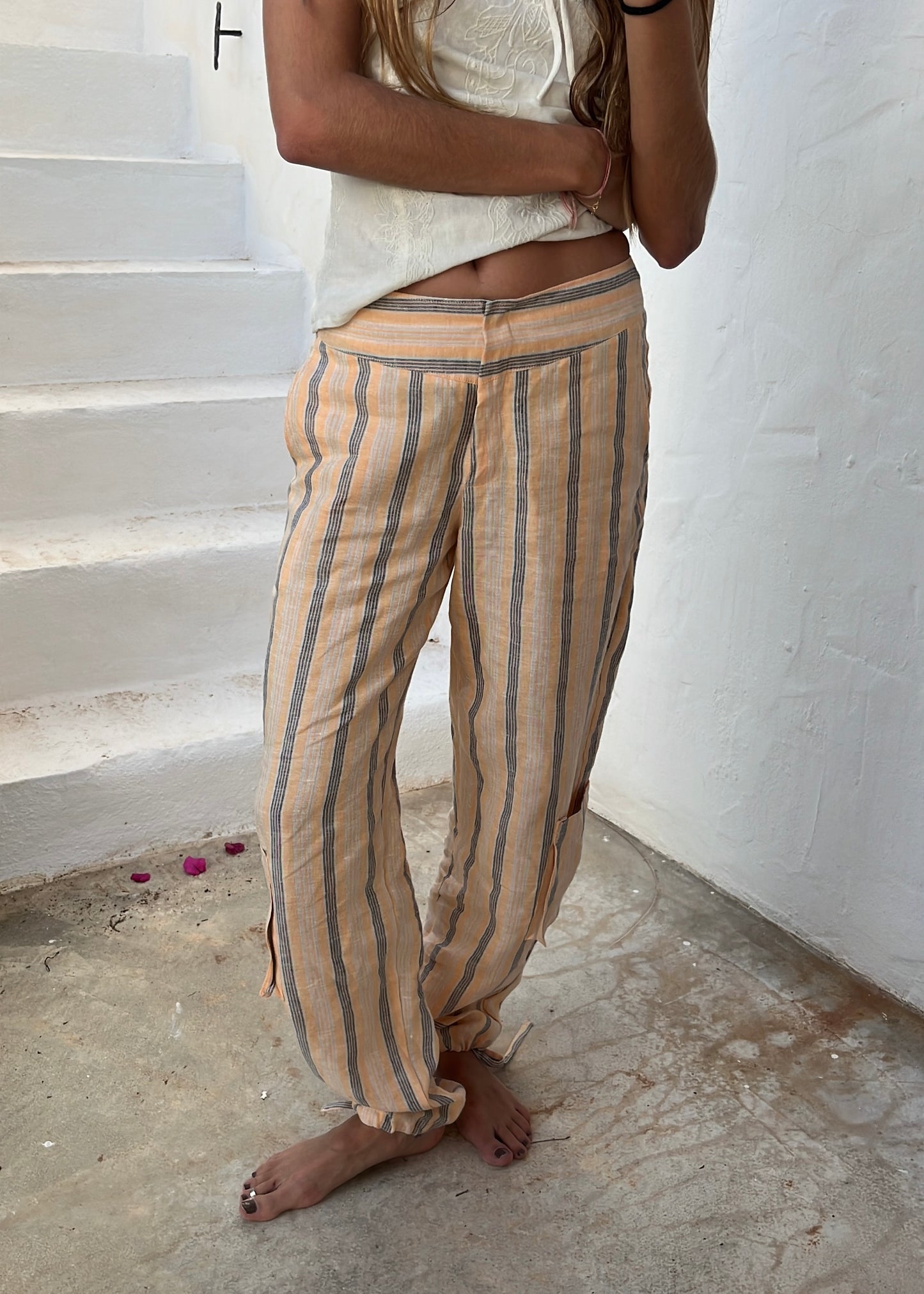 YELLOW STRIPED CARGO