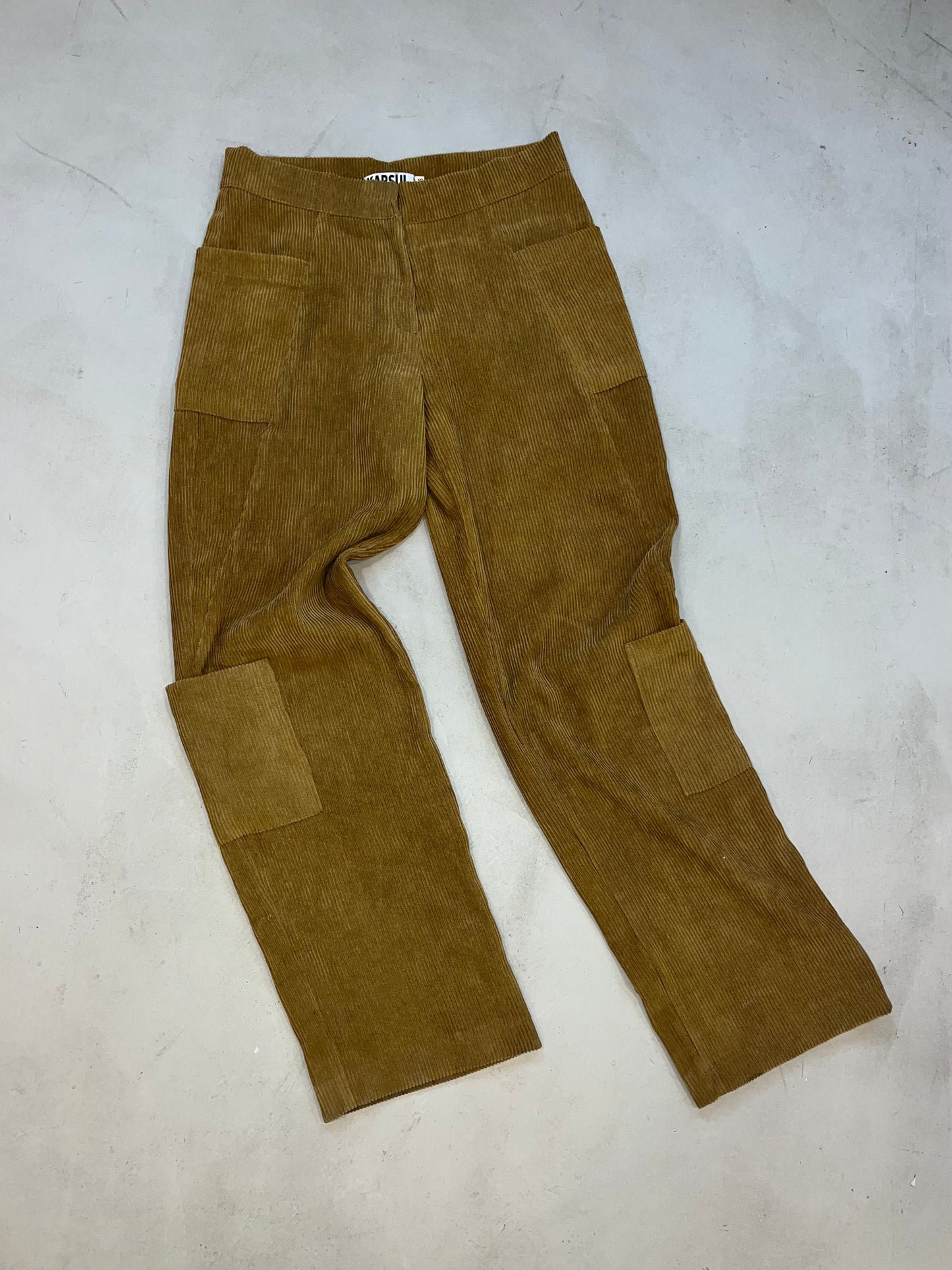 CORDUROY BROWN PANTS