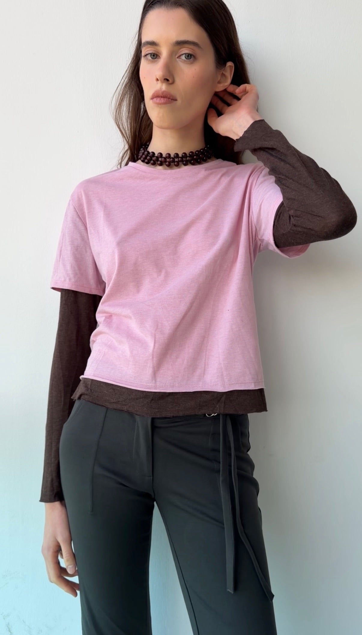 COCOA LAYER TEE