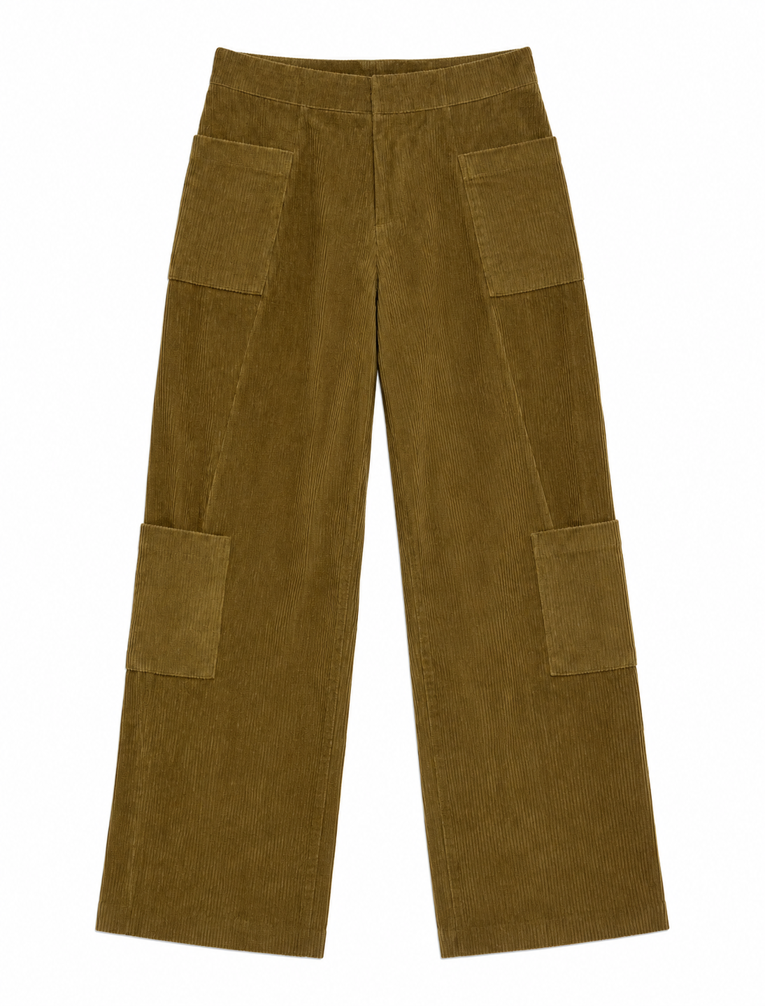 CORDUROY BROWN PANTS