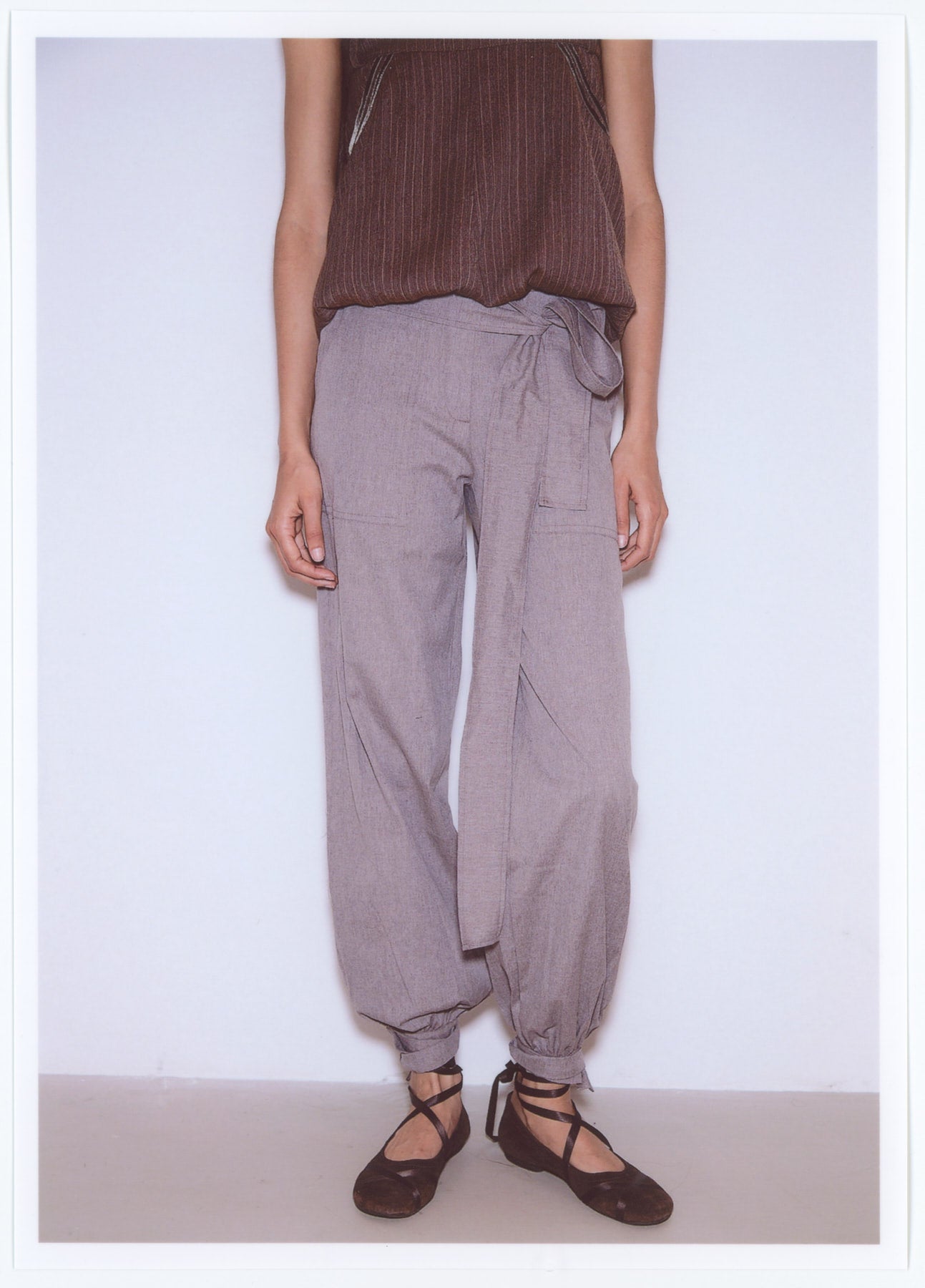 BROWN ANNIE PANT