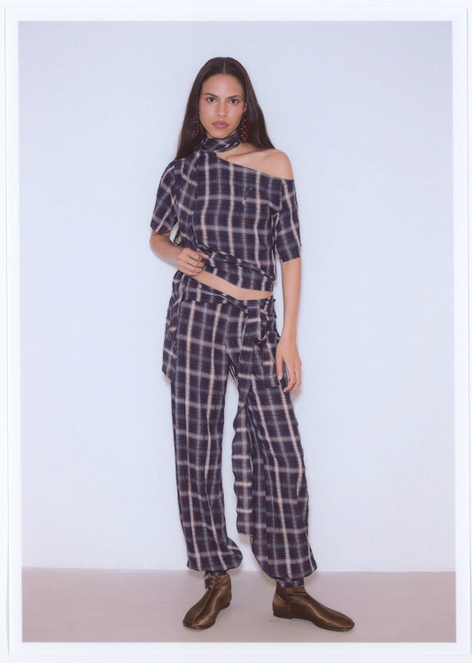 ANNIE PANT CHECKED