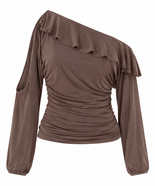 SOFIA BROWN TOP